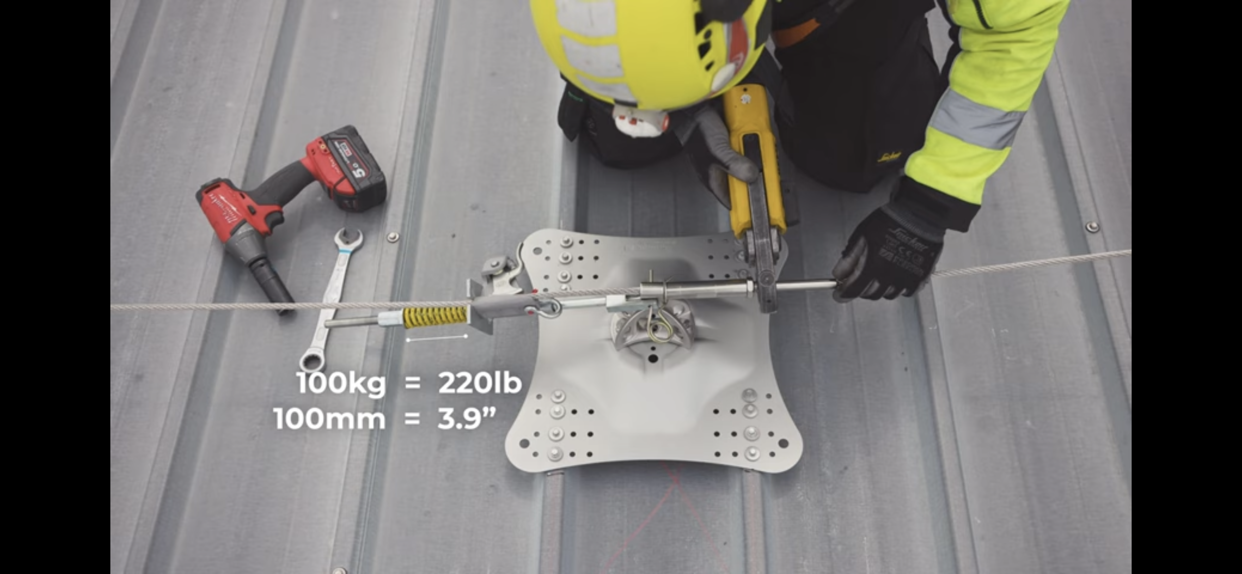 Rope Access Lifelines & Anchor Points Installation
